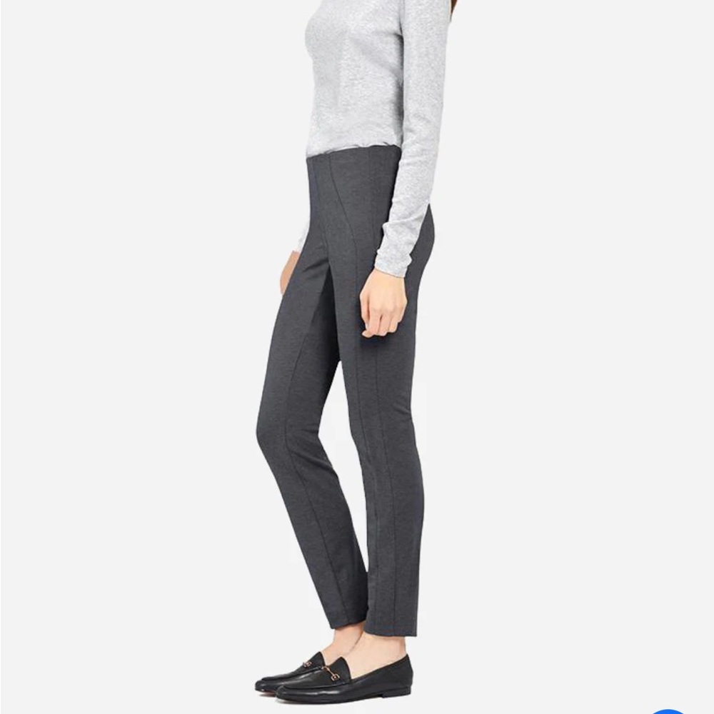 Ecru Castro Pull On Pant - Small - Charcoal